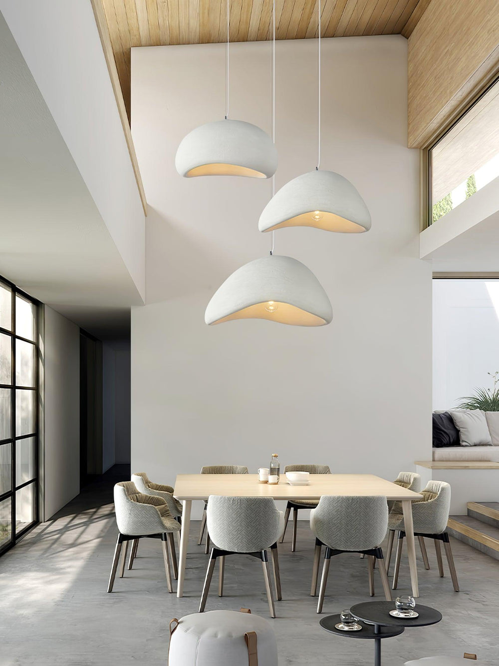 Celeste Cloud Curated Iron & Glass Chandelier
