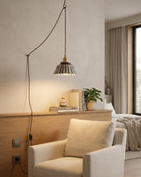 Kikyo Plug In Pendant Light – Ambient Illumination in Luxury Interior Setting View 7