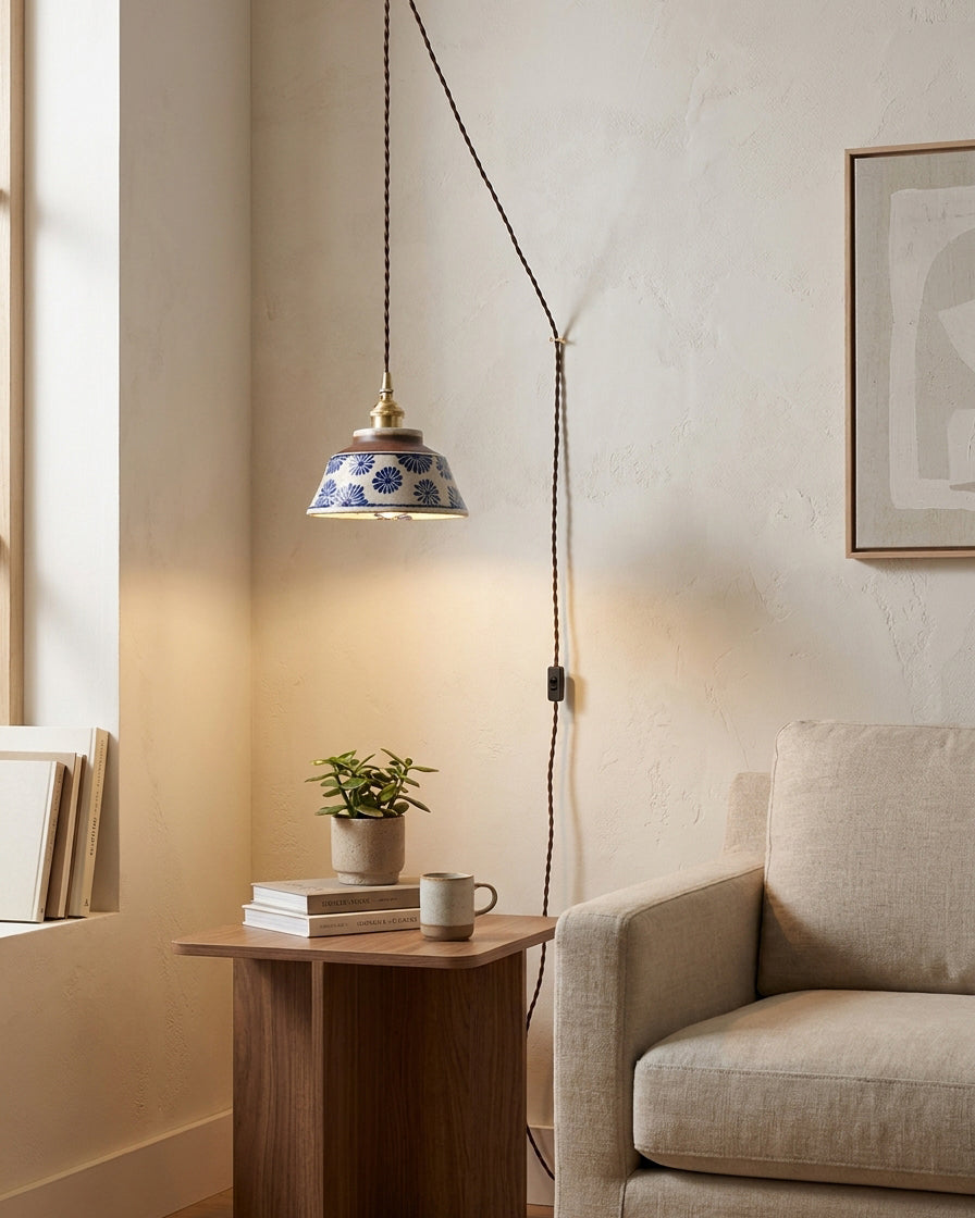 Kikyo Plug In Pendant Light – Ambient Illumination in Luxury Interior Setting View 6