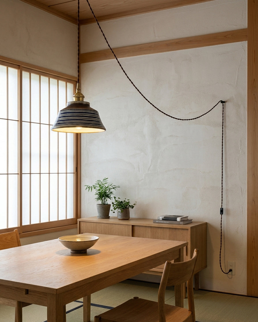 Kikyo Plug In Pendant Light