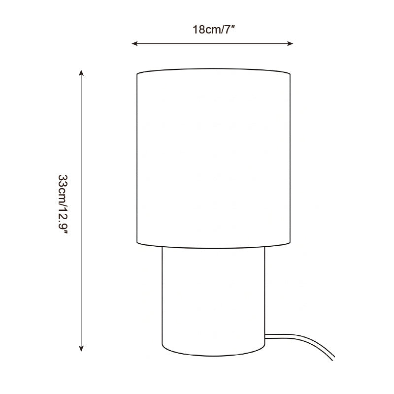 Kindle Oak Curated Solid Hardwood Table Lamp – macro detail view