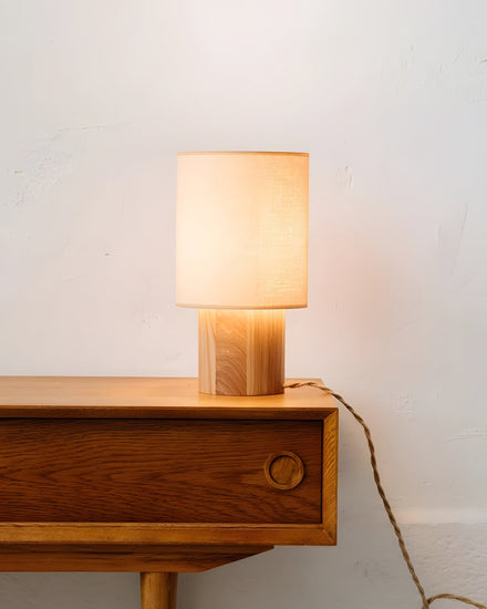 Kindle Oak Table Lamp