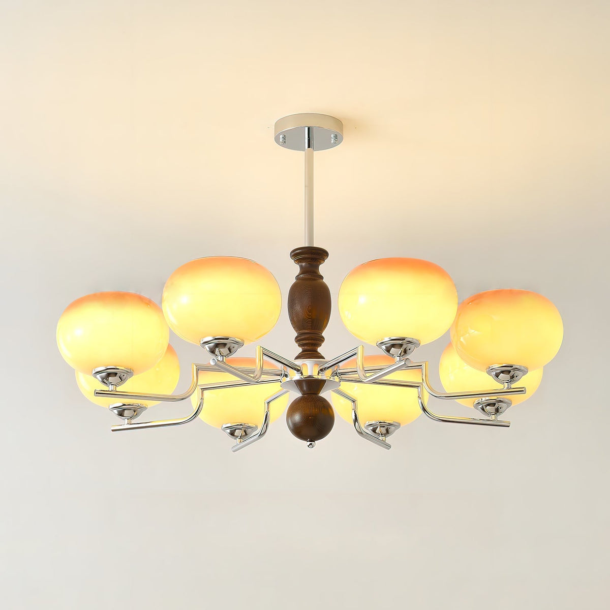 Modern Kingsley Chandelier – Ambient Illumination in Luxury Interior Setting View 18