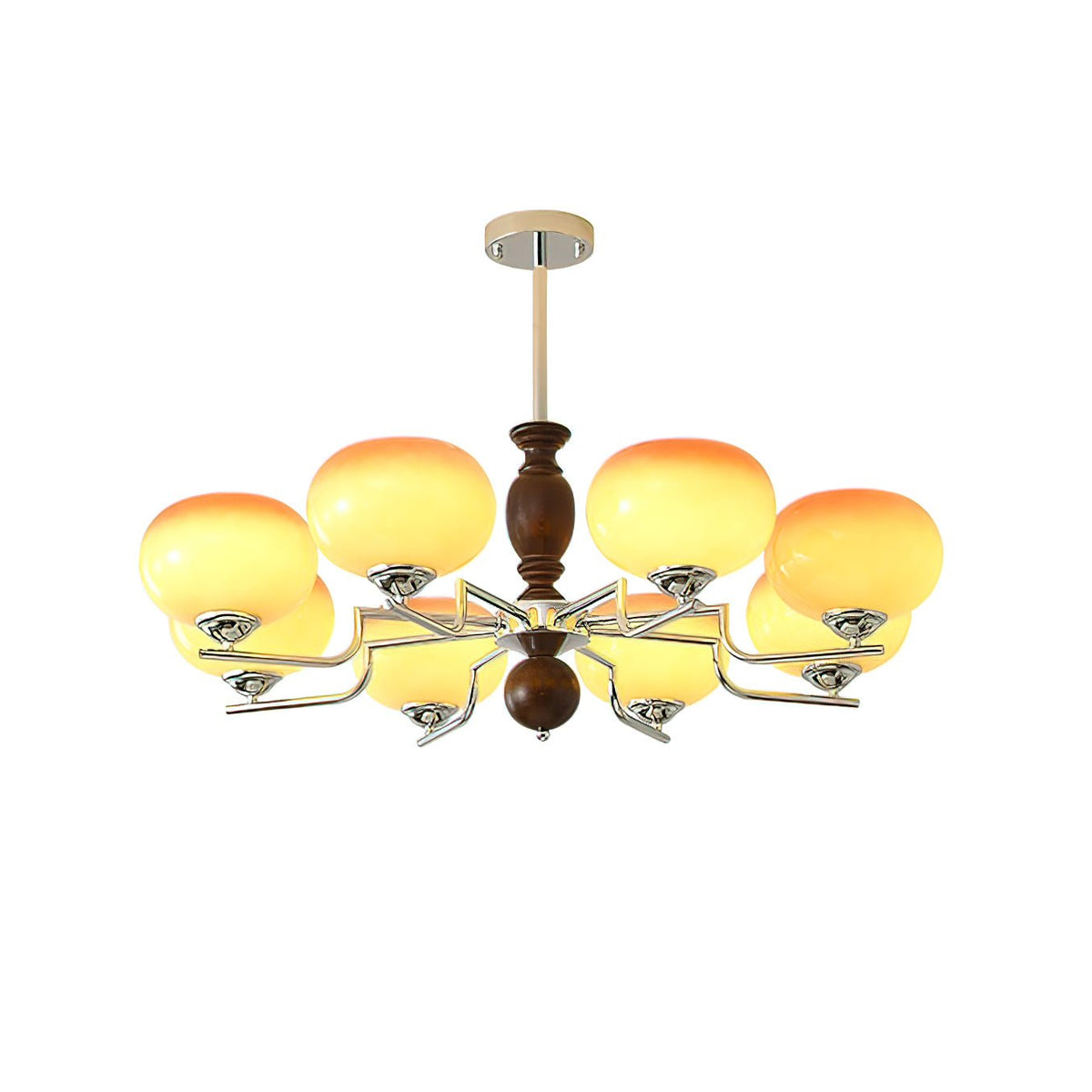 Modern Kingsley Chandelier – Ambient Illumination in Luxury Interior Setting View 11