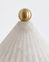 Kismet Alabaster Curated Alabaster Wall Sconce – unlit natural material contrast