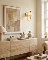 Kismet Alabaster Curated Alabaster Wall Sconce – architectural ceiling profile
