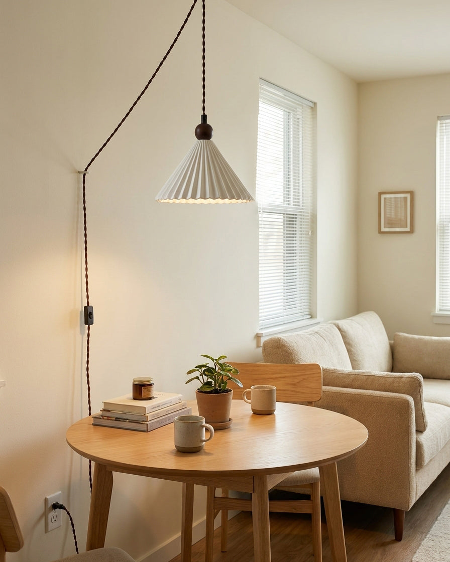 Kismet Ceramics Plug Pendant Light – Ambient Illumination in Luxury Interior Setting View 3