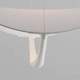 Premium Steel Pendant Light View 7 | Plena Fabric Shade Pendant Light | Designer Minimalist Chandelier | JINSHE | JINSHE