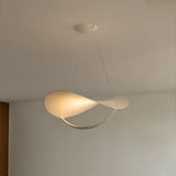 Premium Steel Pendant Light View 2 | Plena Fabric Shade Pendant Light | Designer Minimalist Chandelier | JINSHE | JINSHE