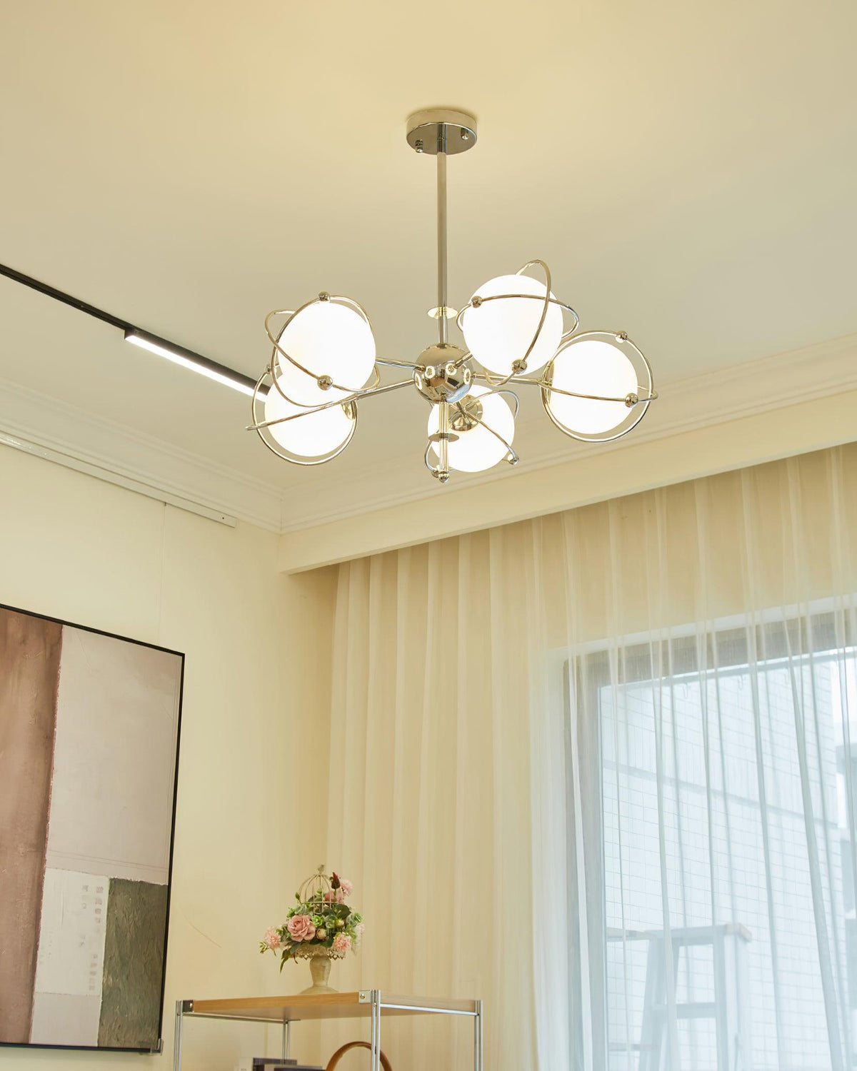 Kittelson Chandelier – Ambient Illumination in Luxury Interior Setting View 4
