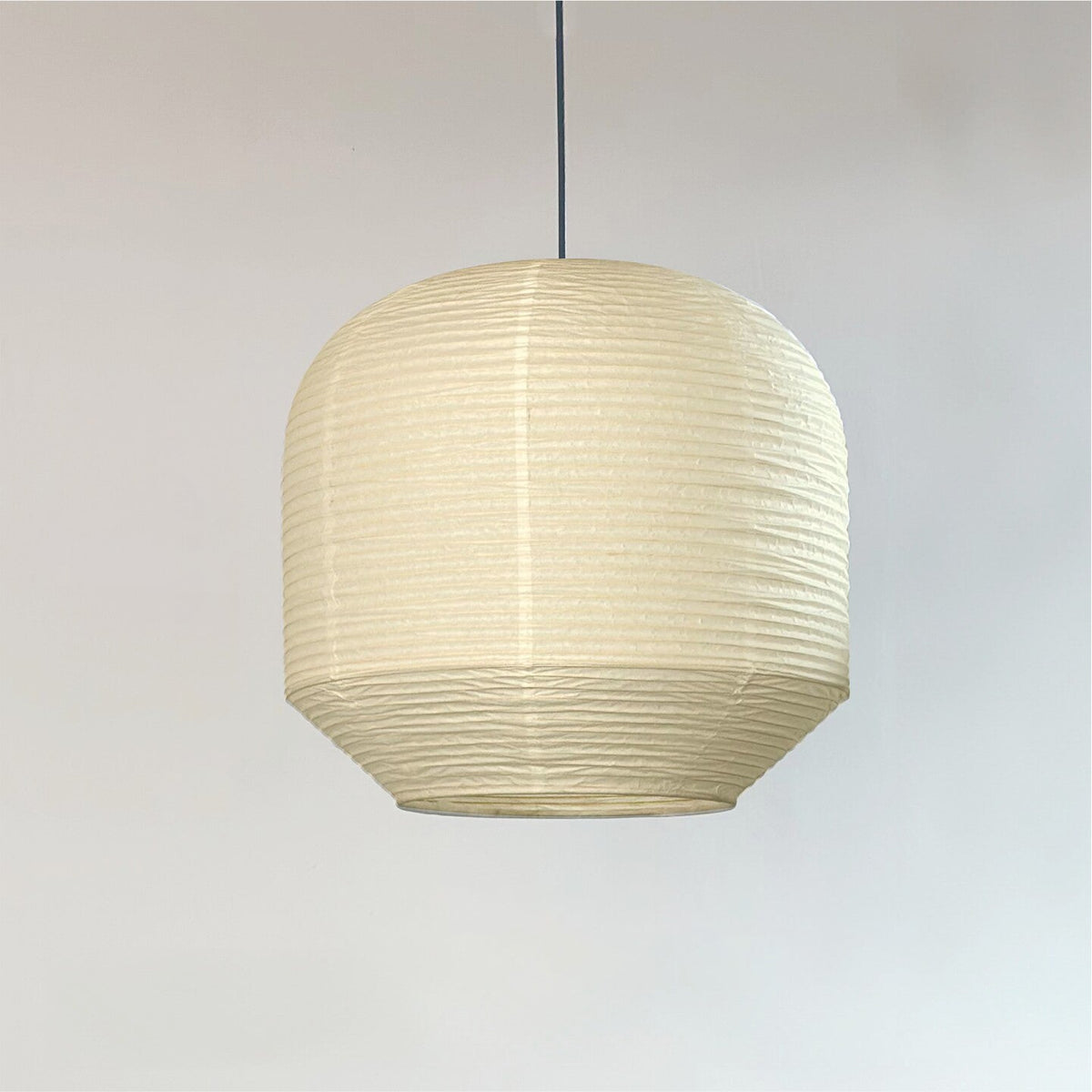 Kiyome Paper Curated Washi Paper Pendant Light – Dia 40cm x H 42cm ∅ 15.7 x H 16.5 finish configuration #1 #2