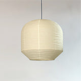 Kiyome Paper Curated Washi Paper Pendant Light – Dia 40cm x H 42cm ∅ 15.7 x H 16.5 finish configuration #1 #2