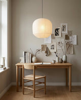 Kiyome Paper Curated Washi Paper Pendant Light – macro detail view #1