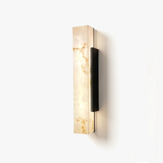 Solid Brass Wall Lamp | Natural Stone Sconce | JINSHE