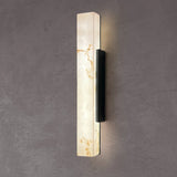 Spanish Alabaster Wall Lamp View 6 | Solid Brass Wall Lamp | Natural Stone Sconce | JINSHE | JINSHE