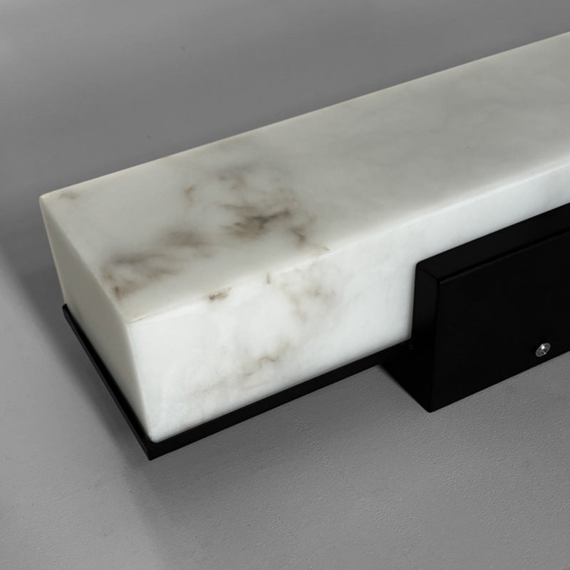 Spanish Alabaster Wall Lamp View 8 | Solid Brass Wall Lamp | Natural Stone Sconce | JINSHE | JINSHE