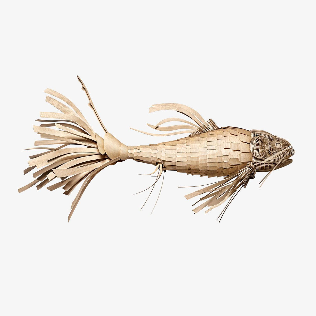 Modern Koi Chandelier – Handcrafted Architectural Luxury Lighting Fixture