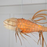 Modern Koi Chandelier – Ambient Illumination in Luxury Interior Setting View 9