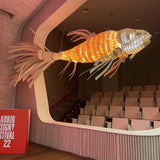 Modern Koi Chandelier – Ambient Illumination in Luxury Interior Setting View 3