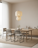Komorebi Curated Iron & Glass Pendant Light – architectural ceiling profile