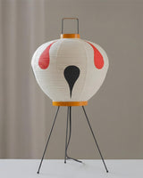 Washi Paper craftsmanship detail on Komori Curated Washi Paper Table Lamp