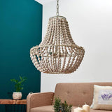 Koralky Curated Iron & Glass Chandelier – macro detail view