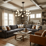 LED Firefly Sputnik Curated Mouth-Blown Frosted – architectural ceiling profile