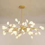 LED Firefly Sputnik Curated Mouth-Blown Frosted – full fixture elevation view #1