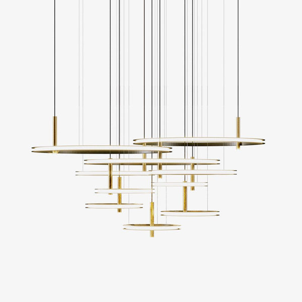 Labilis Curated Optical Acrylic Chandelier