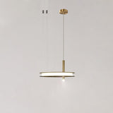 Labilis Curated Optical Acrylic Chandelier – illuminated warm ambiance setting #1