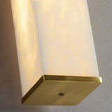 Spanish Alabaster Wall Lamp View 10 | Natural Spanish Alabaster Labra Wall Lamp | Wabi Sabi Lighting | JINSHE | JINSHE
