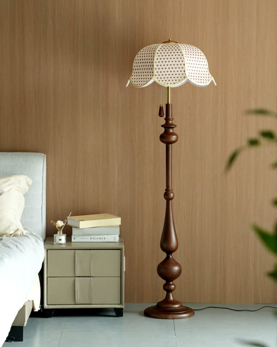 Lacienne Floor Curated Solid Hardwood Floor Lamp – architectural ceiling profile