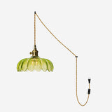 Larena Glass Plug In Pendant Light – Handcrafted Architectural Luxury Lighting Fixture