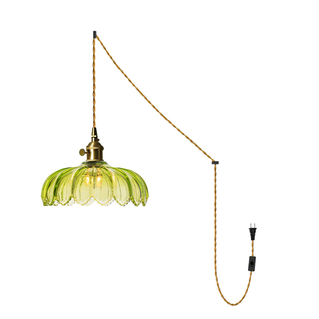 Larena Glass Plug In Pendant Light – Ambient Illumination in Luxury Interior Setting View 10