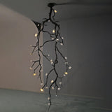 Large Long Branch Flower Chandelier – Ambient Illumination in Luxury Interior Setting View 3