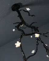 Large Long Branch Flower Chandelier – Ambient Illumination in Luxury Interior Setting View 7