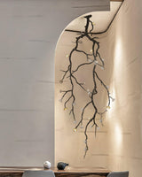 Large Long Branch Flower Chandelier – Ambient Illumination in Luxury Interior Setting View 5