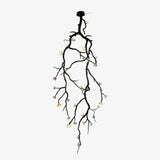 Large Long Branch Flower Chandelier – Handcrafted Architectural Luxury Lighting Fixture