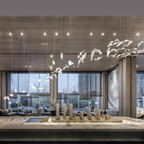 Large Seagull Chandelier – Ambient Illumination in Luxury Interior Setting View 12