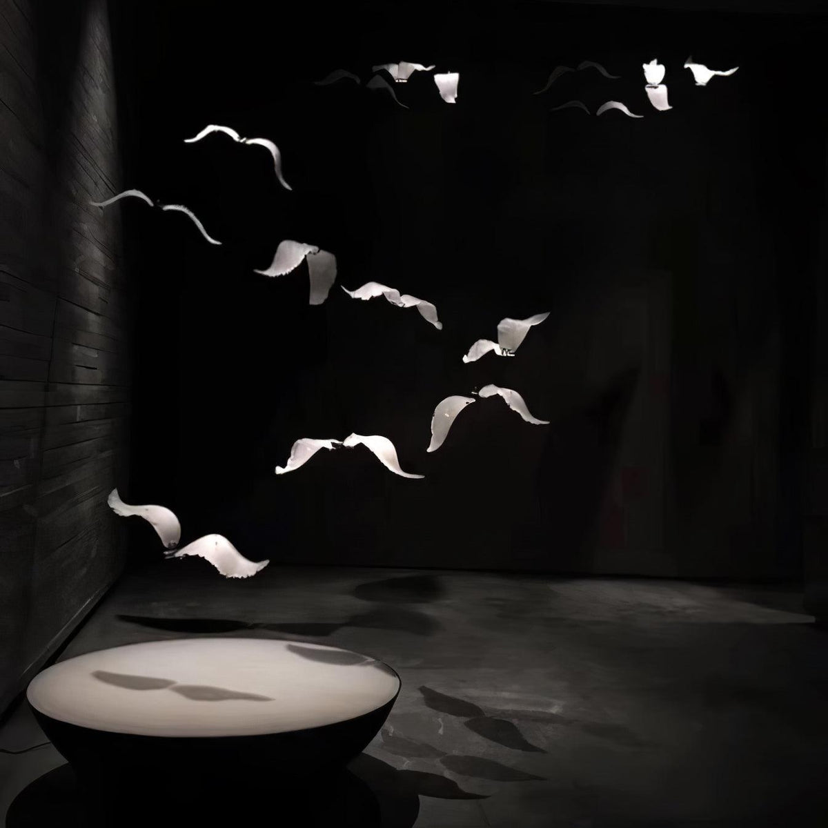Large Seagull Chandelier – Ambient Illumination in Luxury Interior Setting View 3