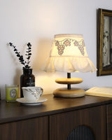 Lavelle Curated Iron & Glass Table Lamp – architectural ceiling profile