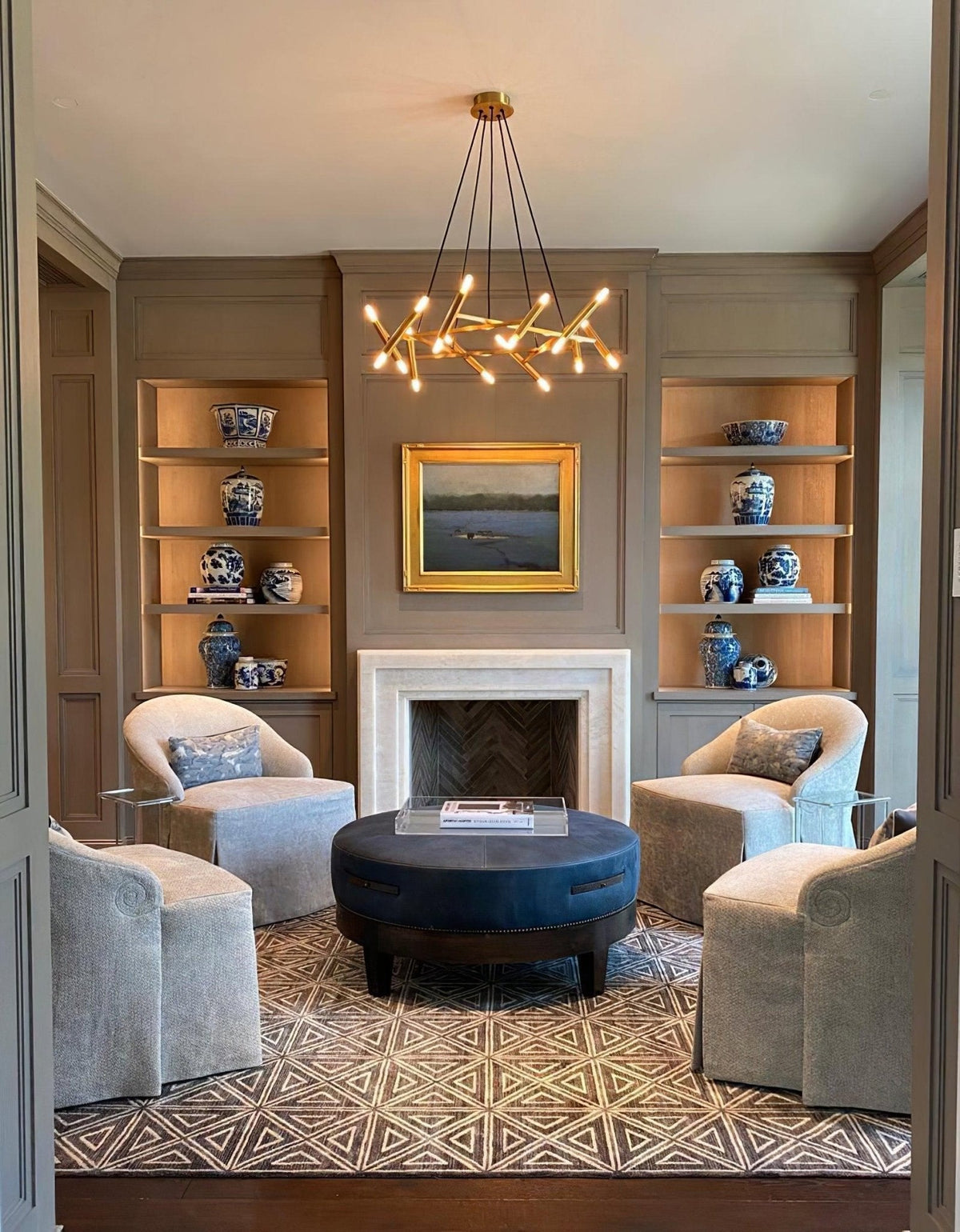 Le Diamant Chandelier – Ambient Illumination in Luxury Interior Setting View 9