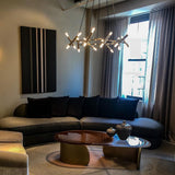Le Diamant Chandelier – Ambient Illumination in Luxury Interior Setting View 6