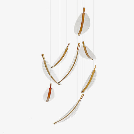 Modern Leaf Led Chandelier