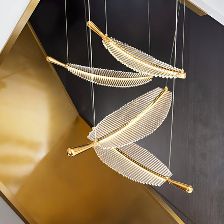 Modern Leaf Led Chandelier