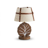Leafora Curated Solid Brass Table Lamp – W 26cm x H 39cm  W 10.2 x H 15.3 finish configuration