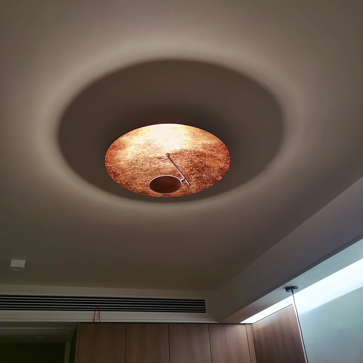 Lederam Plate Ceiling Light | Artisan Material | JINSHE