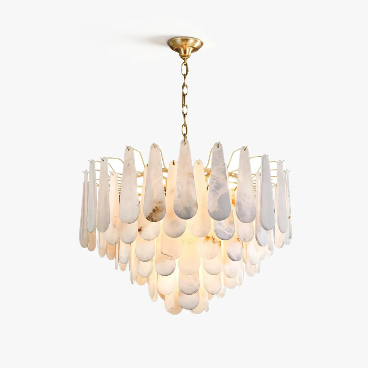 Spanish Alabaster Chandelier | Leon Alabaster Chandelier | JINSHE | JINSHE