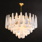 Spanish Alabaster Chandelier View 14 | Leon Alabaster Chandelier | JINSHE | JINSHE