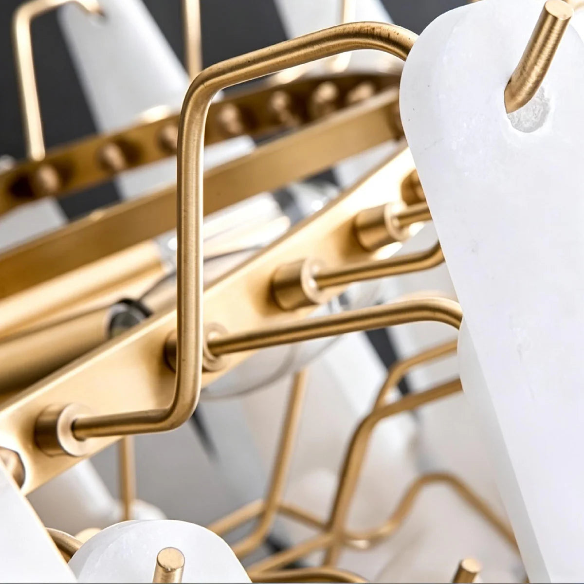 Spanish Alabaster Chandelier View 11 | Leon Alabaster Chandelier | JINSHE | JINSHE